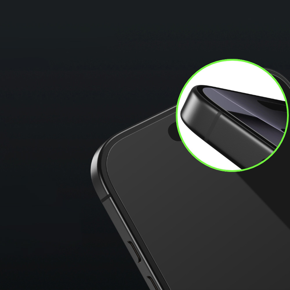Oryginalne szkło hartowane firmy Belkin z serii ScreenForce InvisiGlass Privacy AntiMicrobial Treated dla iPhone 16 Pro Max